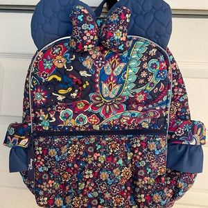 Vera Bradley Disney Backpack (Sensational Six Paisley Print)
